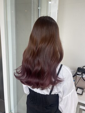 アライブ ハラジュク(ALIVE harajuku) グラデーションカラーバレイヤージュインナーカラー　ryota