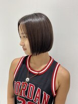 タヤ アルカキット錦糸町店(TAYA)&nbsp;前下がり切りっぱなしボブ