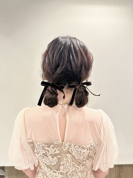 トリコ ショップアンドヘアサロン(tricot shop hair salon) ツインアレンジ♪yu