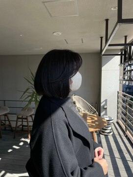 リバレッジ 広尾(Leverage) ボブフェイスレイヤー：Maho Toda