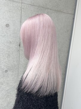 フリーラ 表参道(freera) ブリーチダブルカラーホワイトカラーインナーカラー裾カラー艶髪