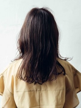 ヌル いわき(neul) 【neul】【いわき】前髪かきあげ風ロングスタイル