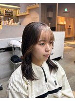 ミー(mii)&nbsp;【mii】インナーカラー/フェイスフレーミング/ベージュ