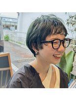 クルニエ(crenier)&nbsp;＠マッシュショート/モスグリーン