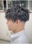 ショート２ブロック/ツイストスパイラルパーマ