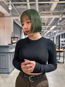 スティードトーキョー(Steed Tokyo) green × bob