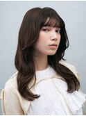【RUKI.】暗髪でも透明感のあるこっくりカラーショコラブラウン