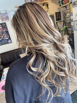 ヘア メイク ココ(hair make coco) 抜きっぱハイライト！！