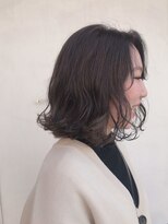 ルヴェール 茜部店(Le Vert) ボブ×グレー