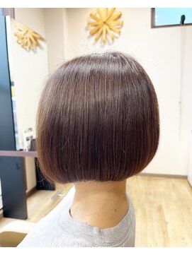 シャイン(shine) カット+ヴィラロドラカラー