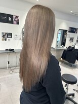 キング(K!ng) 縮毛矯正髪質改善ハイライトレイヤーカット枚方美容室エクステ