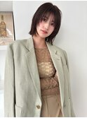 【BOB】顔周りレイヤー/切りっぱなしボブ