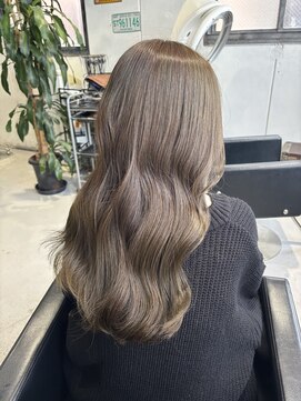 美容室カードル 新小岩店(Cadre) オリーブベージュ/アッシュ/wカラー/透明感カラー