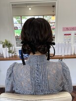 ヘアーアンドメイクアップモパ&nbsp;ツインアレンジ
