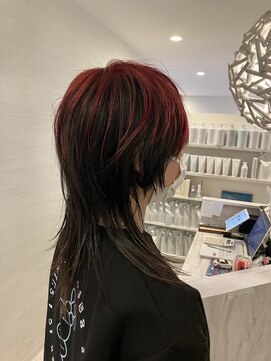 ヘアーデザイン シーベル(HAIR DESIGN SEA BELLE) ［TANIGUCHI］#ロングウルフ #ウルフカット #ハイレイヤー