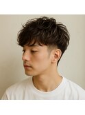 ツーブロックニュアンスパーマ 20代 30代 40代 50代 60代 学割