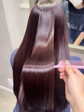 ザ トーン オオミヤ(the tone.oomiya) ダークレッド/髪質改善/韓国ヘア