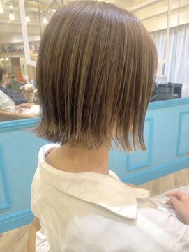 ロンドヴァリー 渋谷店(Lond vallee) ☆ ハッシュボブ× 韓国風巻き×ココアブラウン× クラゲヘアー