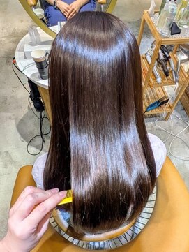 ロンド シャルム 吉祥寺(Lond charme) オリーブグレー/韓国レイヤーカット/マロンベージュ/黒髪/小顔