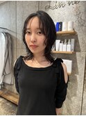パーマを活かしたメンテナンスカット