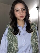 ヨハク 大阪梅田中崎町(yohaku)&nbsp;【misaki】レイヤー×ラベンダーグレージュ