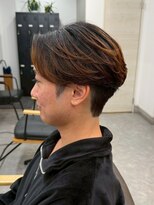 フゥ 宇都宮戸祭(FeU) 宇都宮メンズセンターパートニュアンスパーマフェザーパーマ