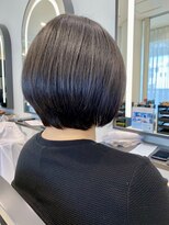 メゾンブラン 川西阪急店(Maison Blanc)&nbsp;【美シルエットショートボブ】黒髪でも柔らか艶髪