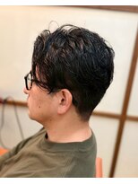 ムードコア 関内店(mu;d Coa)&nbsp;メンズ　センターパートナチュラルパーマ