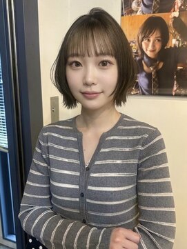 ジュール 池袋(Joule) 赤みを抑えて透明感アップ♪オリーブグレージュカラー◎