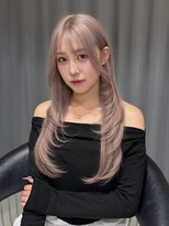 ユーフォリア 池袋東口駅前店(Euphoria)&nbsp;ザクザクレイヤー×ハイトーンが可愛い♪