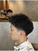 【メンズ短髪お勧め】スパイキーショート×2ブロック×無造作 