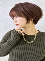 ハニーエイク(Haney89) 丸みショートボブ