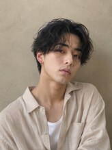 《*ルーズパーマ*》ゆるい動きでカジュアルにキマルる＊前髪をおろしてもあげても◎[吹田/江坂/パーマ/眉毛
