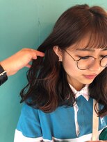 ステイシー(STACY)&nbsp;STACY インナーカラーxナチュラルxボルドー