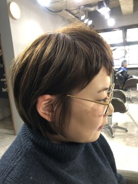 ヘアストーリーゼロ Hair Story ZERO 前髪短めお洒落ボブ