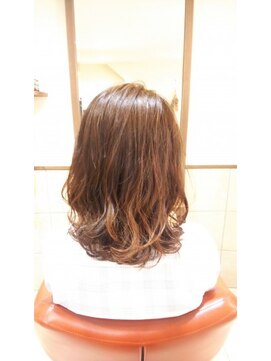 ネオリーブチノ 登戸店(Neolive cino) 【neolive cino】直毛の方もカールスタイル☆