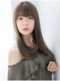 ＊LOREN＊30代40代美髪ネイビーカラー艶ストレートロング