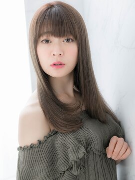 ローレン(LOREN) ＊LOREN＊30代40代美髪ネイビーカラー艶ストレートロング