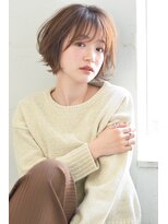 ジョエミバイアンアミ(joemi by Un ami)&nbsp;joemi 新宿 パーマをかけて簡単無造作カールブランジュボブ 近江