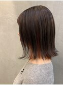 インナーカラーオレンジ