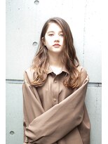 ヘアサロンエム 渋谷店(HAIR SALON M)&nbsp;デザインカラー/厚めバング/ローライト/スリークボブ