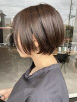 ナンバー(number+)&nbsp;20代30代40代小顔ハンサムショートアッシュブルーブラック