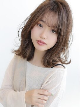 アグ ヘアー ボーテ 大在店(Agu hair beaute) 《Agu hair》レイヤー×ナチュラルウェーブ