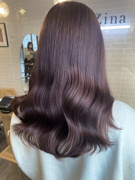 ジーナ 西新(Zina) 春色ピンクブラウン【Zina西新】