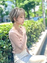 ジエクト 本店(The Ect)&nbsp;似合わせカット×ハイトーンカラー×ツートンカラー