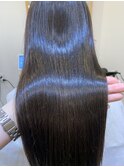 髪質改善ストレート【ノーブロー】