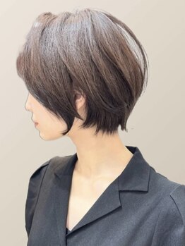 【ショート】×【髪質改善】あなただけの大人styleをご提案します♪通い続けられる美容室をお探しの方に◎