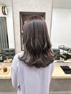 リベストバイジェービー 稲毛(li best. byjb) グレージュカラー/ボブウルフ/黒髪/ココアベージュ[稲毛/稲毛駅]