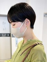 アルバム 渋谷パルコ(ALBUM)&nbsp;タイトショート_グレージュカラーボブウルフ_ba416431