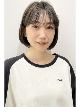 イーズ 鎌倉(e's) 《e's イーズ鎌倉》抜け感が可愛い◎シースルバング×ミニボブ